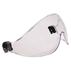 Ergodyne - Hard Hat Accessories; Type: Visor ; Hard Hat Compatibility: Skullerz? 8974, 8974LED, 8975 and 8975LED Safety Helmets ; Material: Polycarbonate ; Attachment Type: Screw-On ; Color: Clear ; Additional Information: Skullerz 8991; Permanent Fog-Of - Exact Industrial Supply