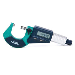 Insize USA LLC - Electronic Outside Micrometers; Type: Standard ; Minimum Measurement (Decimal Inch): 1.0000 ; Minimum Measurement (mm): 25.00 ; Maximum Measurement (mm): 50.00 ; Maximum Measurement (Decimal Inch): 2.0000 ; Thimble Type: Friction - Exact Industrial Supply