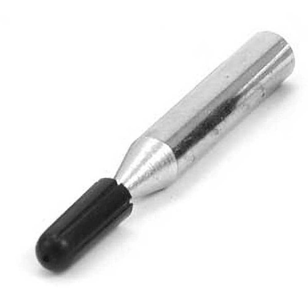 Point Mandrels; Product Compatibility: Rubberized Point; Hole Size Compatibility (Inch): 27/32; Shank Diameter (Inch): 1/4; Thread Size: Non-Threaded; Overall Length (Inch): 1-9/16