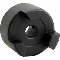 Tritan - Flexible Coupling; Type: Jaw Coupling Hub ; Bore Diameter (Decimal Inch): 0.5000 ; Material: Steel ; Special Item Information: Jaw Coupling Hub Sintered Steel Straight Jaw Finished Bore w/ No Keyway Bore: 0.5" ; Torque (In/Lb): 50.00 (Pounds) - Exact Industrial Supply