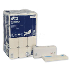 Paper Towels: Continuous Roll, Pack, 1 Ply, White 410 Sheets