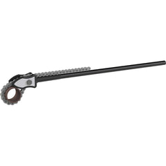Petol - Chain & Strap Wrenches; Type: Chain Tong ; Maximum Pipe Capacity (Inch): 25.25 ; Chain/Strap Length: 89 (Inch); Handle Length: 37 (Inch) - Exact Industrial Supply