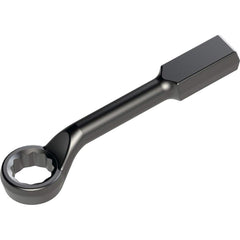 Petol - Box Wrenches; Wrench Type: Offset ; Tool Type: Striking Wrench ; Size (Inch): 2-1/8 ; Number of Points: 12 ; Head Type: Single End ; Finish/Coating: Black Oxide - Exact Industrial Supply