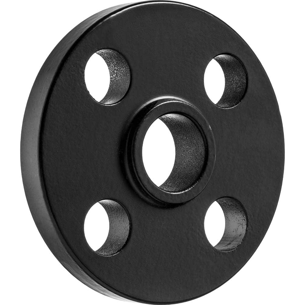 USA Sealing - Black & Galvanized Flanges; Style: Lap-Joint ; Pipe Size: 5 (Inch); Outside Diameter (Inch): 11 ; Distance Across Bolt Hole Centers: 9-1/4 (Inch); Pressure Rating (psi): 300 ; Number of Holes: 8.000 - Exact Industrial Supply