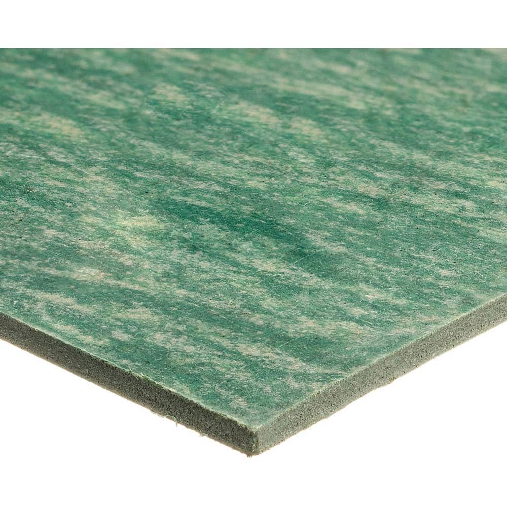 USA Sealing - Sheet Gasketing; Width (Inch): 60 ; Thickness: 1/64 (Inch); Length (Inch): 60.0000 ; Color: Green ; Material: Aramid Fiber with Buna-N Rubber Blend ; Maximum Working Pressure: 1450 - Exact Industrial Supply