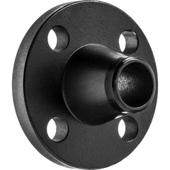 USA Sealing - Black & Galvanized Flanges; Style: Weld-Neck ; Pipe Size: 3/4 (Inch); Outside Diameter (Inch): 5-1/8 ; Distance Across Bolt Hole Centers: 3-1/2 (Inch); Pressure Rating (psi): 1500 ; Number of Holes: 4.000 - Exact Industrial Supply
