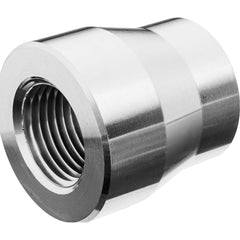 USA Sealing - Aluminum Pipe Fittings; Type: Reducing Coupling ; Fitting Size: 3 x 2-1/2 ; End Connections: FNPT x FNPT ; Material Grade: Class 150 ; Pressure Rating (psi): 150 - Exact Industrial Supply