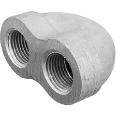 USA Sealing - Aluminum Pipe Fittings; Type: 180 Return Bend ; Fitting Size: 2 x 2 ; End Connections: FNPT x FNPT ; Material Grade: Class 150 ; Pressure Rating (psi): 150 - Exact Industrial Supply