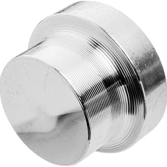 USA Sealing - Aluminum Pipe Fittings; Type: Cap ; Fitting Size: 4 ; End Connections: FNPT ; Material Grade: Class 150 ; Pressure Rating (psi): 150 - Exact Industrial Supply