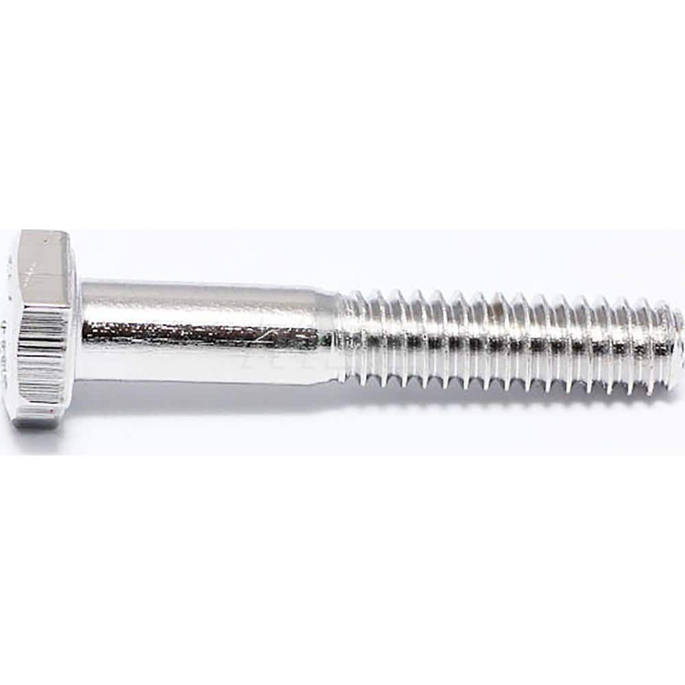 Hex Head Cap Screw: 3/4-10 x 3″, Grade 316 Stainless Steel, NL-19 Finish Partially Threaded, ANSI B18.2.1