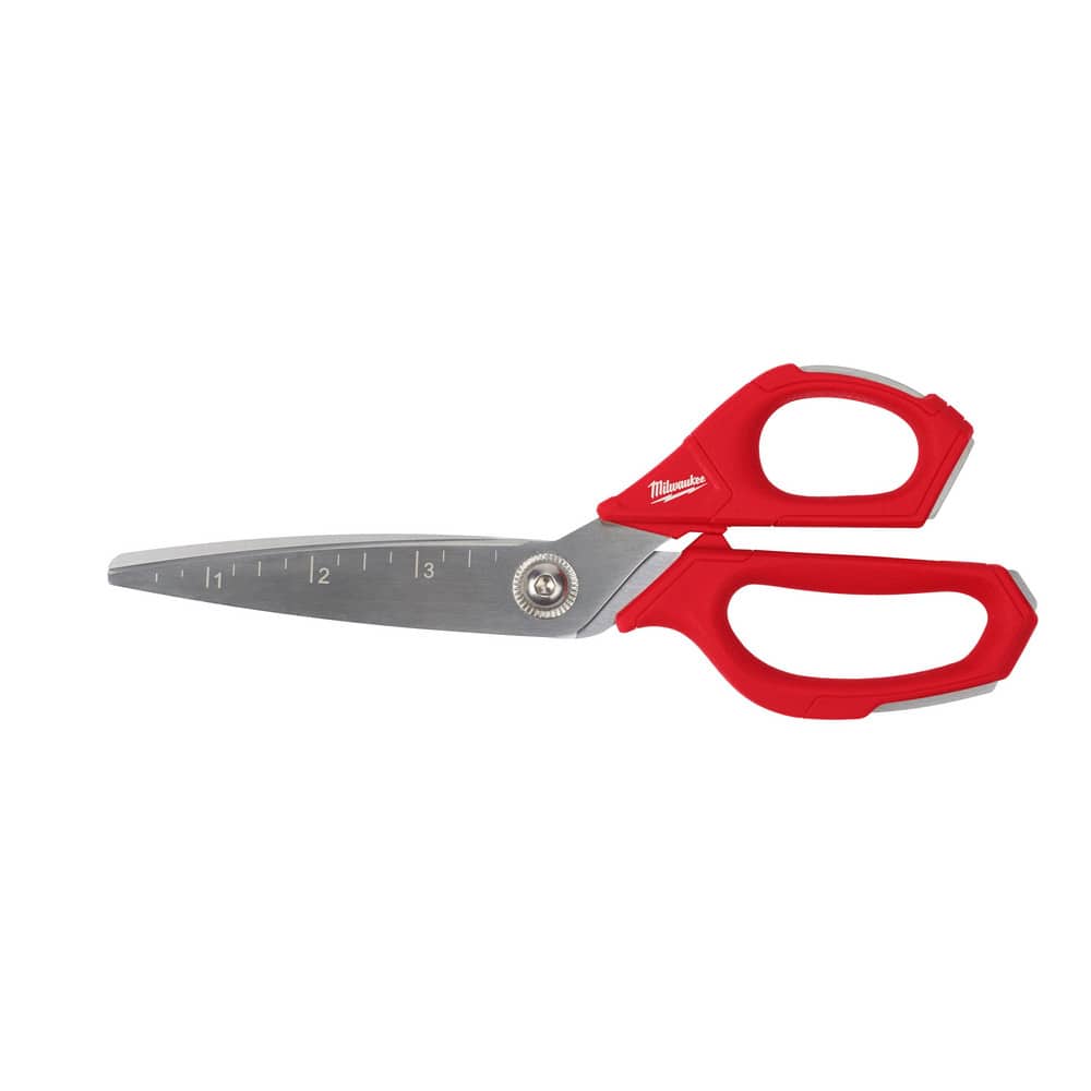 Scissors: 9.3″ OAL, Steel Blade Right Hand, Straight Handle, Cutting