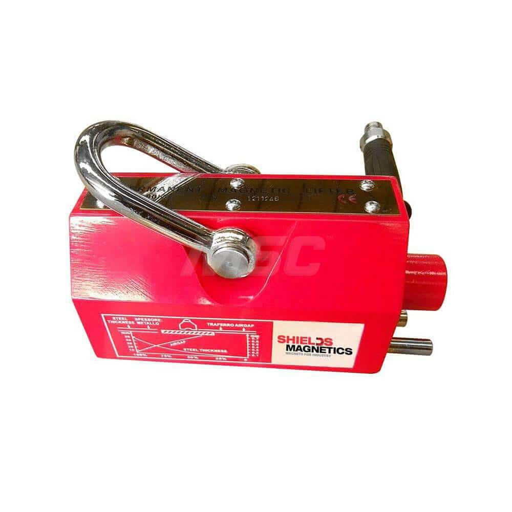 Lifting Magnet: 220 lb Limit, Locking On & Off Handle