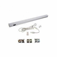 Undercabinet Light Fixtures; Lamp Type: Integrated LED; LED; Number of Lamps: 1; Overall Length (Feet): 24.00; 24 in; Overall Width: 2; Lumens: 720; Wattage: 9.000; 9; Overall Height: 1.00; Voltage: 120 VAC; 120.00; Dimmable: No; Overall Width (Inch): 2;