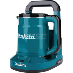 Coffee Makers; Coffee Maker Type: Hot Water Kettle; For Use With: Makita LXT Platform; Material: Stainless Steel; Plastic; Color: Teal; Single Serve: No; Voltage: 36.00; Breakroom Accessory Type: Stainless Steel; Plastic; Color: Teal; For Use With: Makita