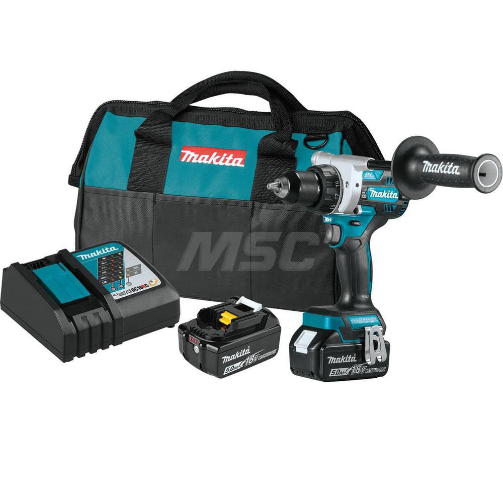 Cordless Drill: 1/2″ Chuck, 2,100 RPM Keyless Chuck, Reversible, 2 Battery Included, Charger Included