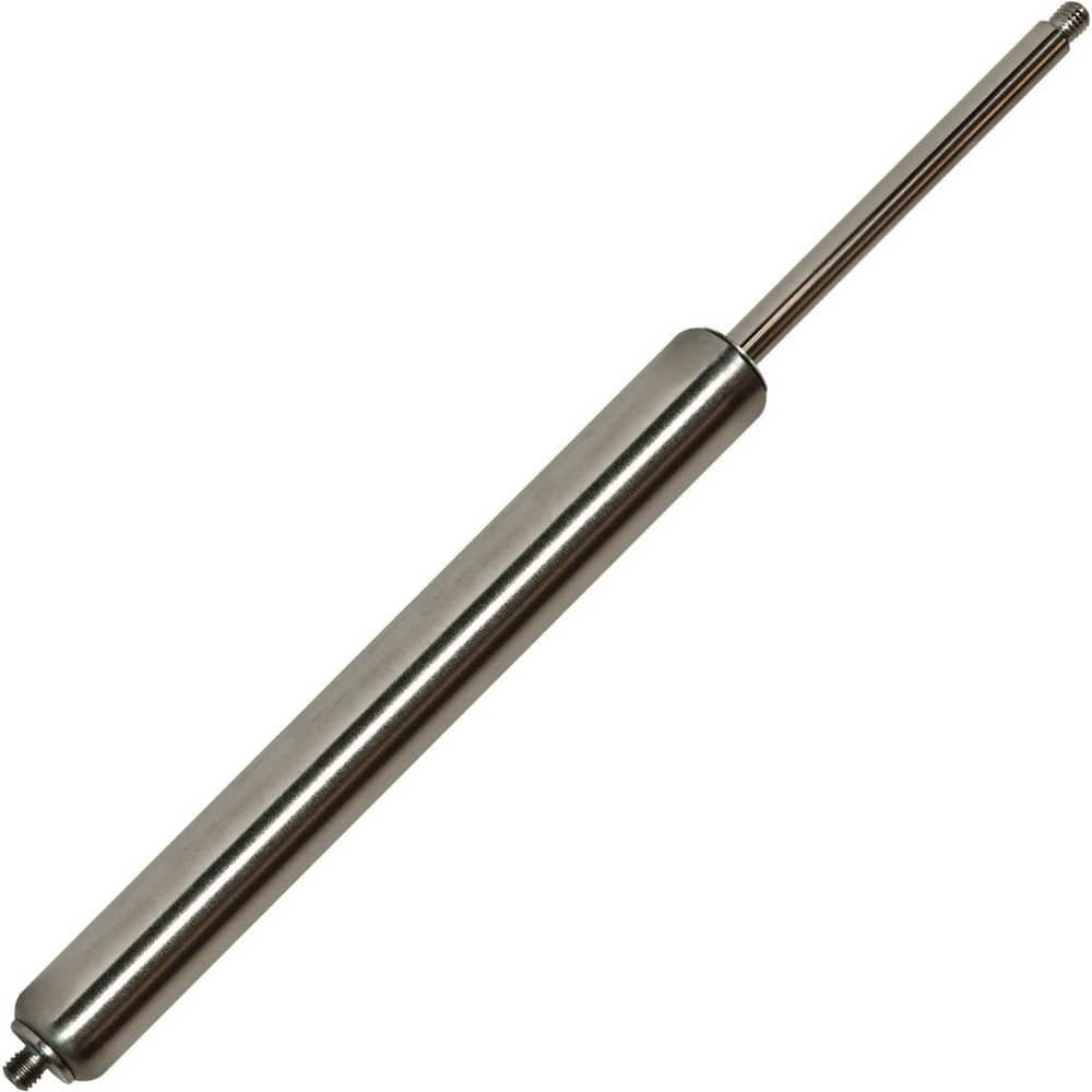 Hydraulic Dampers & Gas Springs; Fitting Type: None; Material: Stainless Steel; Extended Length: 28.00; Load Capacity: 50 lb; 225 N; Rod Diameter (Decimal Inch): 8 mm; Tube Diameter: 19.000; End Fitting Connection: Threaded End; Compressed Length: 386 mm;
