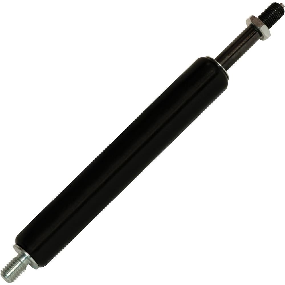 Hydraulic Dampers & Gas Springs; Fitting Type: None; Material: Steel; Extended Length: 22.00; Load Capacity: 445 N; 100 lb; Rod Diameter (Decimal Inch): 10 mm; Tube Diameter: 19.000; End Fitting Connection: Threaded End; Compressed Length: 320 mm; Extensi