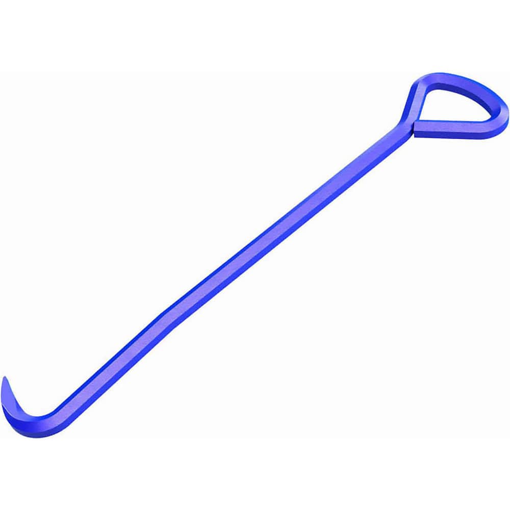 Pry Bars; Prybar Type: Lifter; End Angle: Straight; End Style: Curved; Material: Steel; Bar Shape: Hex; Overall Length (Inch): 26; Color: Blue; Overall Length: 26.00