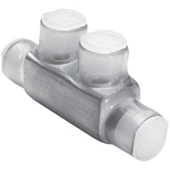 Burndy - Butt Splice Terminals; Insulation Type: Insulated ; Insulation Material: Plastisol ; Connection Type: Lug ; Compatible Wire Size (AWG): 6 ; Compatible Wire Size (kcmil): 500 ; Color: Clear - Exact Industrial Supply