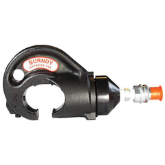 Burndy - Power Crimpers; Crimping Force (Lb.): 24000 ; Crimping Capacity (Wire): 8 AWG-750 kcmil Copper/Aluminum - Exact Industrial Supply