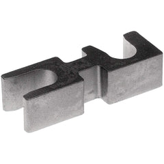Burndy - Terminal Block Accessories; Accessory Type: Stacking Adapter ; For Use With: Terminals ; Overall Height (Inch): 1-1/8 ; Overall Height (Decimal Inch): 1-1/8 ; Overall Length (mm): 20 ; Additional Information: Sub Brand: HYSTACK; Material: DURIUM - Exact Industrial Supply