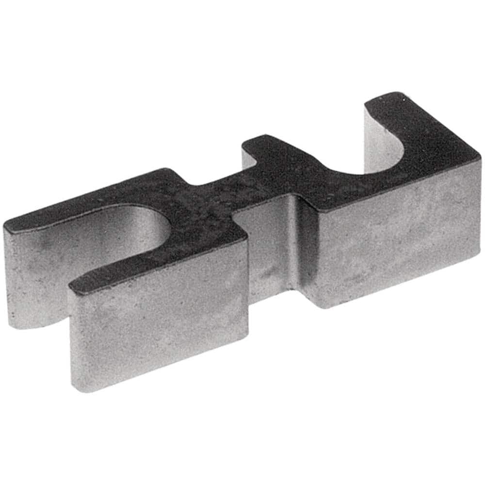 Burndy - Terminal Block Accessories; Accessory Type: Stacking Adapter ; For Use With: Terminals ; Overall Height (Inch): 7/9 ; Overall Height (Decimal Inch): 7/9 ; Overall Length (mm): 20 ; Additional Information: Sub Brand: HYSTACK; Material: DURIUM Sil - Exact Industrial Supply