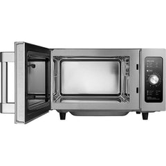 Midea - Microwave Ovens; Capacity: 0.9 Cu. Ft. ; Color: Stainless Steel ; Wattage: 1000 ; Width (Inch): 20-1/8 ; Depth (Inch): 16-7/16 ; Height (Inch): 12-1/4 - Exact Industrial Supply
