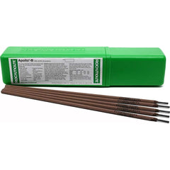 Rockmount Research and Alloys - 11 Lb 3/16 x 14" Nickel Chromium Manganese Alloy Apollo B Stick Welding Electrode - Exact Industrial Supply