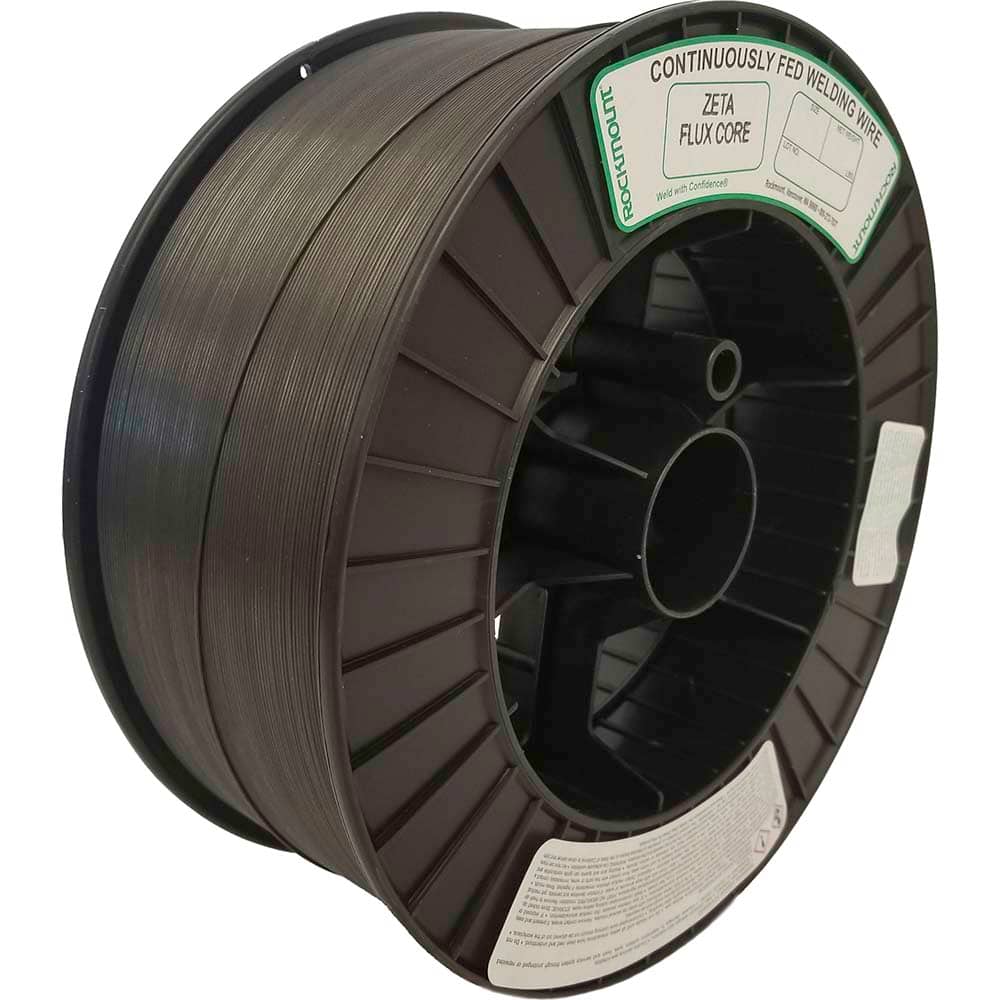 Rockmount Research and Alloys - 33 Lb 1/16" Chromium Carbide Hardfacing Alloy Zeta FC MIG Welding Wire - Exact Industrial Supply