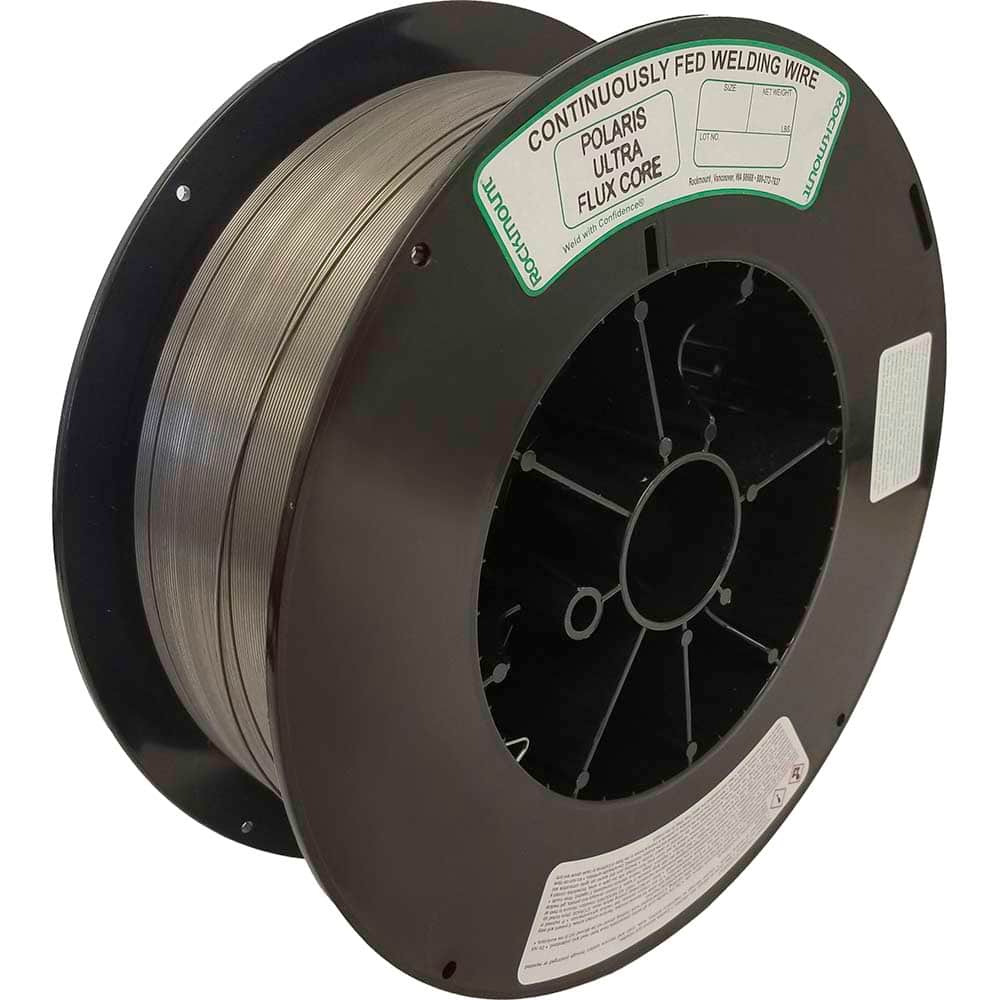 Rockmount Research and Alloys - 33 Lb 0.045mm Carbon Steel Alloy Polaris Ultra FC MIG Welding Wire - Exact Industrial Supply