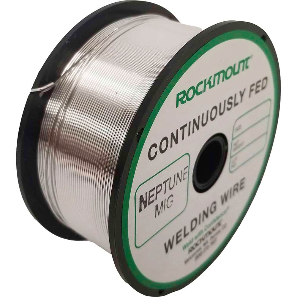 Rockmount Research and Alloys - 1 Lb 0.035mm Aluminum Alloy Neptune MIG Welding Wire - Exact Industrial Supply