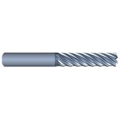 Eliminator - Corner Radius & Corner Chamfer End Mills; Mill Diameter (Inch): 1 ; Mill Diameter (Decimal Inch): 1.0000 ; End Type: Corner Radius ; Corner Radius (Decimal Inch): 0.0300 ; Number of Flutes: 7 ; Material: Solid Carbide - Exact Industrial Supply