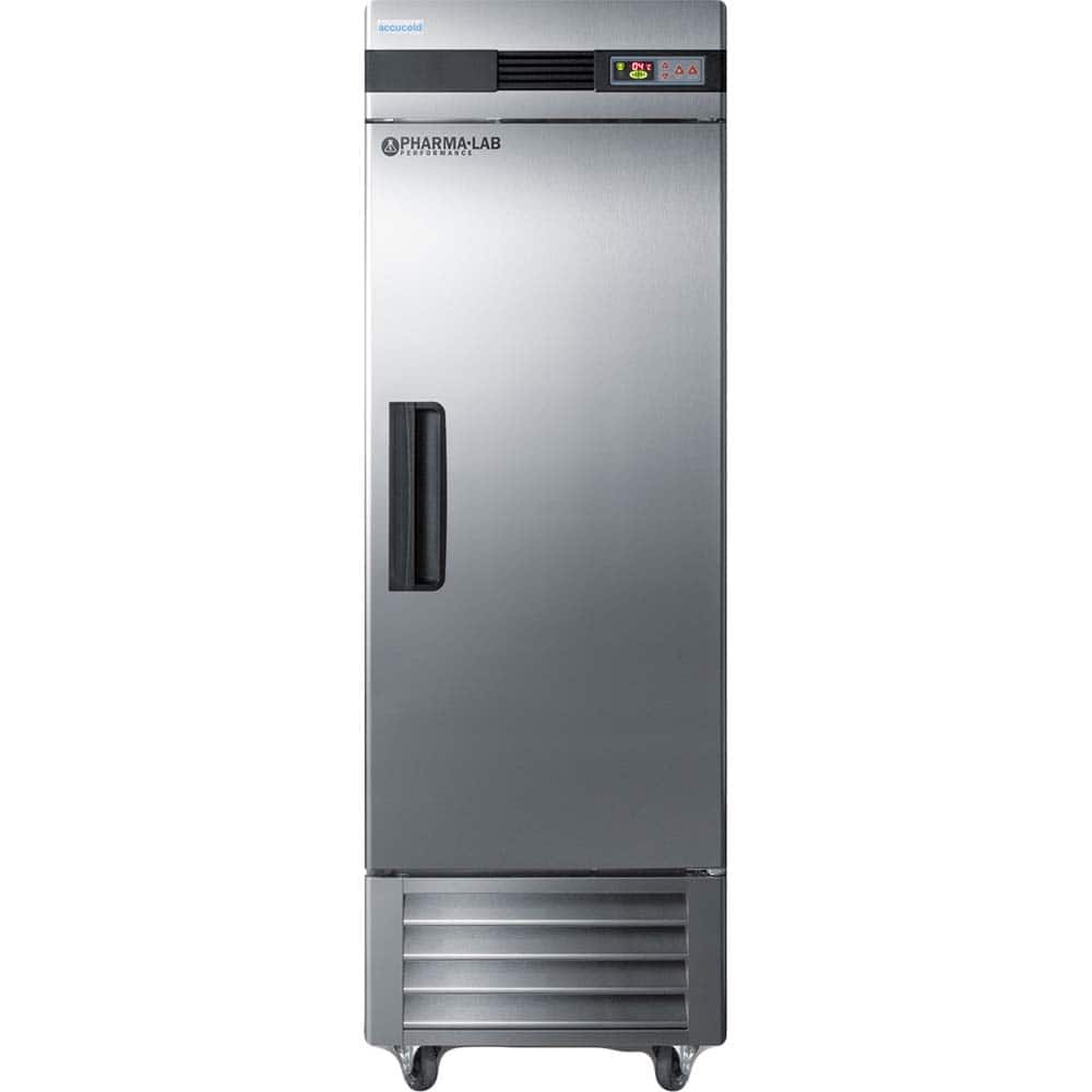 Accucold - Laboratory Refrigerators and Freezers; Type: Pharmacy, Medical-Laboratory Refrigerator ; Volume Capacity: 23 Cu. Ft. ; Minimum Temperature (C): 2.00 ; Maximum Temperature (C): 8.00 ; Width (Inch): 27.5 ; Depth (Inch): 31.0 - Exact Industrial Supply