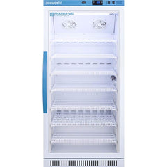 Accucold - Laboratory Refrigerators and Freezers; Type: Pharmacy, Medical-Laboratory Refrigerator ; Volume Capacity: 9 Cu. Ft. ; Minimum Temperature (C): 2.00 ; Maximum Temperature (C): 8.00 ; Width (Inch): 23.38 ; Depth (Inch): 24.38 - Exact Industrial Supply