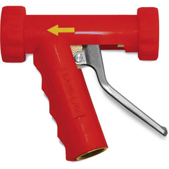 SANI-LAV - Sprayers & Nozzles; Type: Large Industrial Spray Nozzle ; Color: Red ; Connection Type: Female to Male ; Material: Brass; Stainless Steel ; Material Grade: N/A ; Gallons Per Minute @ 100 Psi: 5.3 - Exact Industrial Supply