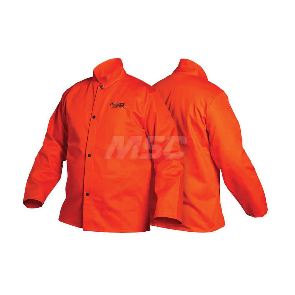 Jackets & Coats; Garment Style: Jacket; Size: X-Large; Material: Cotton; Closure Type: Snaps; Flame Retardant: Yes; Number Of Pockets: 1.000; Flame Resistant: Yes