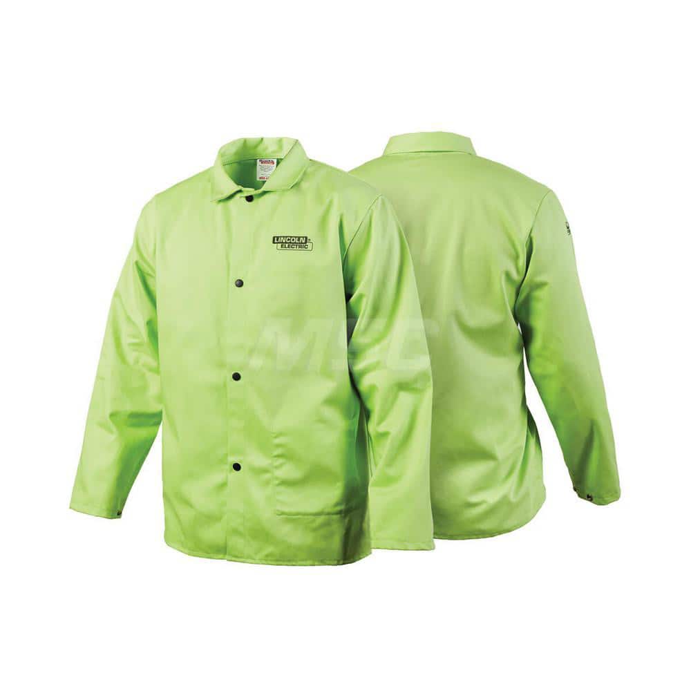 Jackets & Coats; Garment Style: Jacket; Size: X-Large; Material: Cotton; Closure Type: Snaps; Flame Retardant: Yes; Number Of Pockets: 1.000; Flame Resistant: Yes