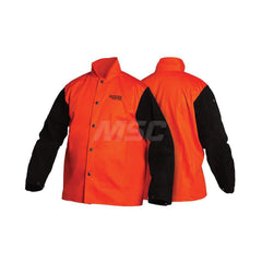 Jackets & Coats; Garment Style: Jacket; Size: 3X-Large; Material: Cotton; Closure Type: Button; Flame Retardant: Yes; Number Of Pockets: 1.000; Flame Resistant: Yes
