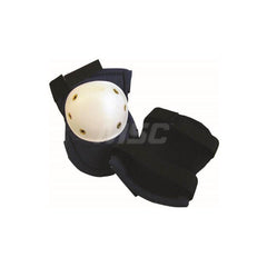 Knee Pads; Strap Type: Hook & Loop; Closure Type: Hook & Loop; Hard Protective Cap: Yes; Size: Universal; Padding Material: Foam; Color: Black; Strap Material: Elastic; Cover Material: Hard Plastic; Pad Material: Foam