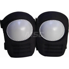 Knee Pads; Strap Type: Single Strap; Closure Type: Single Strap; Hard Protective Cap: Yes; Size: Universal; Padding Material: Foam; Color: Black; Strap Material: Fabric; Cover Material: Hard Plastic; Pad Material: Foam
