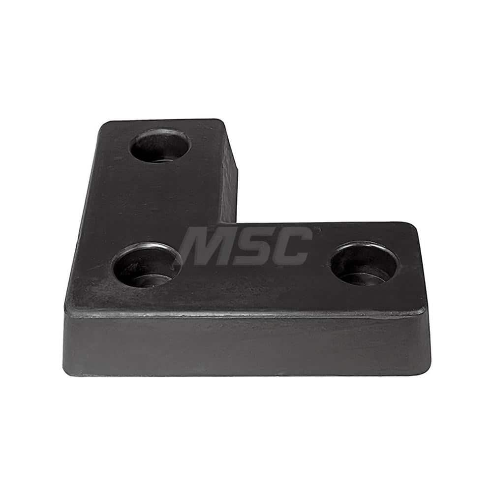 Dock Bumpers & Trailer Jacks; Bumper Shape: L-Shape; Material: Rubber; Mounting Orientation: Vertical; Horizontal; Overall Height (Decimal Inch): 8.0000; Overall Depth (Inch): 18.0000; Overall Width (Decimal Inch - 4 Decimals): 4.0000