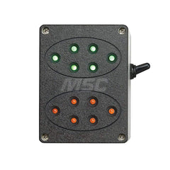 Dock Lights; Type: LED; Mount Type: Through Hole; Switch Type: Toggle; Lens Material: No Lens; Amperage: 50 mA; Voltage: 120V