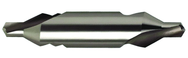 #5; 3/16 Dia. x  60° HSS LH Center Drill-Bright Form A - Exact Industrial Supply