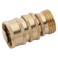 Pressure Washer Accessories; For Use With: Most Brands; Thread Type: GHT; Thread Size (Inch): 3/4; Material: Brass; Material: Brass; Material: Brass; Thread Size: 3/4