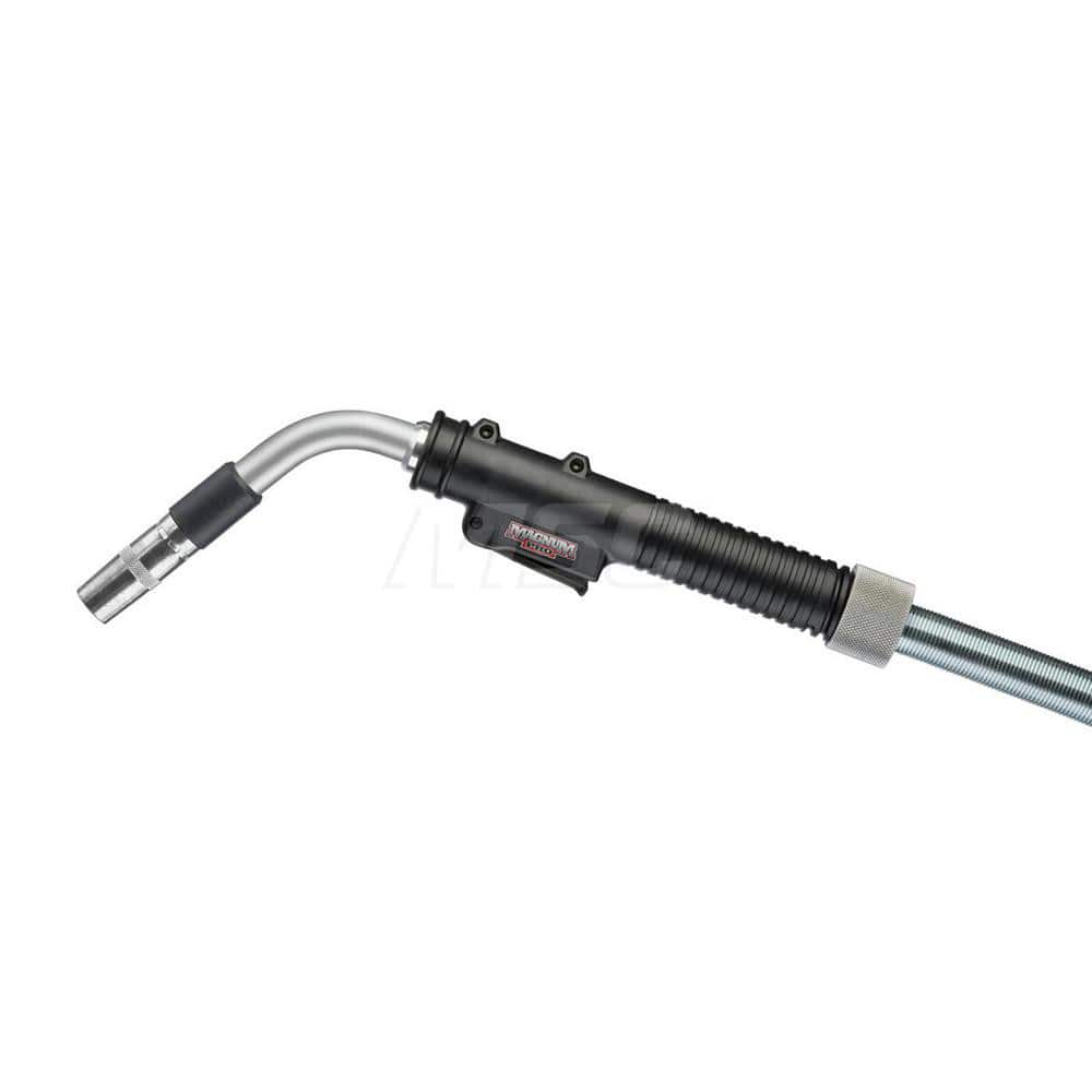 MIG Welding Guns; For Use With: Magnum ™ PRO 550; Length (Feet): 25 ft. (7.62m); Handle Shape: Straight; Neck Type: Fixed; Trigger Type: Standard; For Gas Type: CO2; For Wire Type: Flux Core; Solid