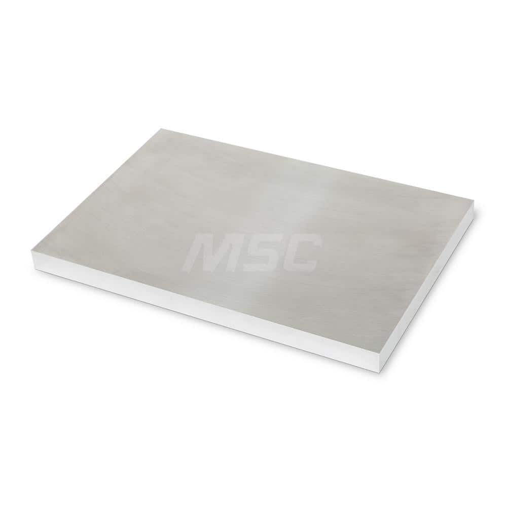 Aluminum Precision Sized Plate: Precision Ground & Milled, 6″ Long, 4″ Wide, 1/2″ Thick, Alloy 6061