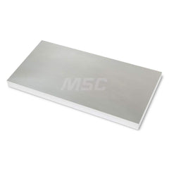 Aluminum Precision Sized Plate: Precision Ground & Milled, 12″ Long, 6″ Wide, 3/4″ Thick, Alloy 2024