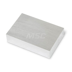 Aluminum Precision Sized Plate: Precision Ground & Milled, 3″ Long, 2″ Wide, 3/4″ Thick, Alloy 6061