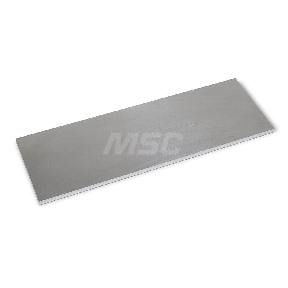 Aluminum Precision Sized Plate: Precision Ground & Milled, 12″ Long, 4″ Wide, 1/4″ Thick, Alloy 6061
