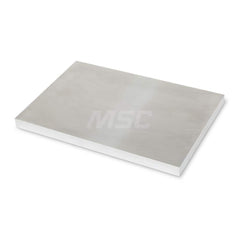 Aluminum Precision Sized Plate: Precision Ground & Milled, 12″ Long, 8″ Wide, 5/8″ Thick, Alloy 6061